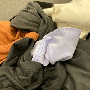 Box of assorted clothing bundle